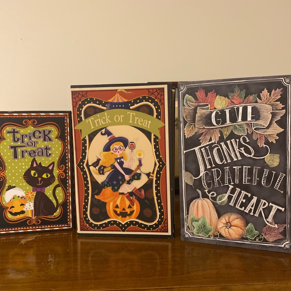Halloween Book Boxes
